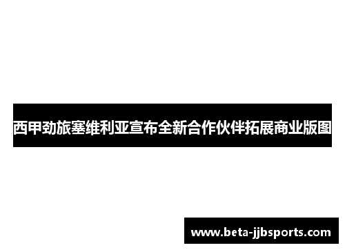 西甲劲旅塞维利亚宣布全新合作伙伴拓展商业版图